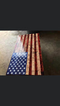 Load image into Gallery viewer, Wooden Flag