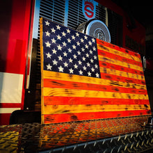 Load image into Gallery viewer, Wooden Flag