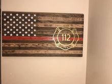 Load image into Gallery viewer, Wooden Flag