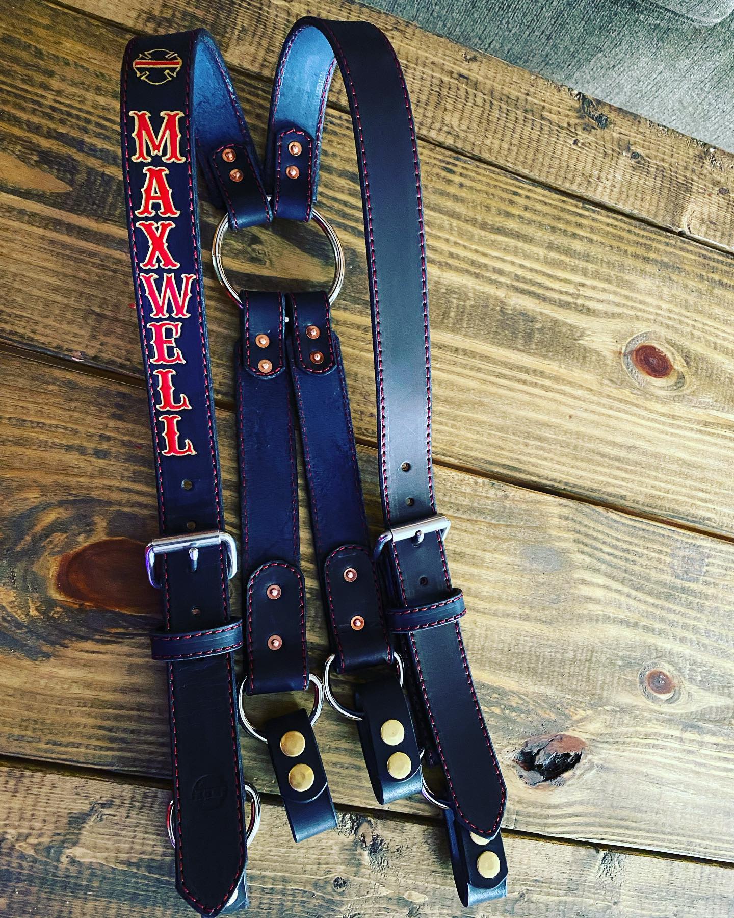 Custom Leather Suspenders – Irons Wood And Leather